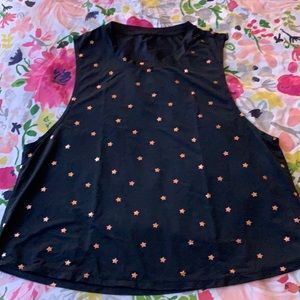 SPIRITUAL GANGSTER Star Print Cropped Tank